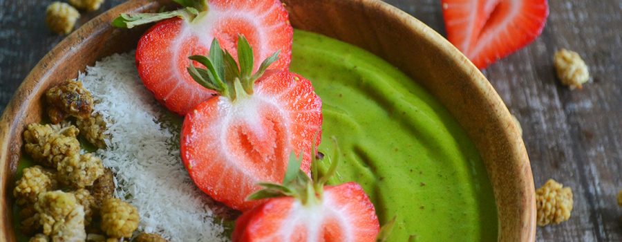 green boost smoothie bowl