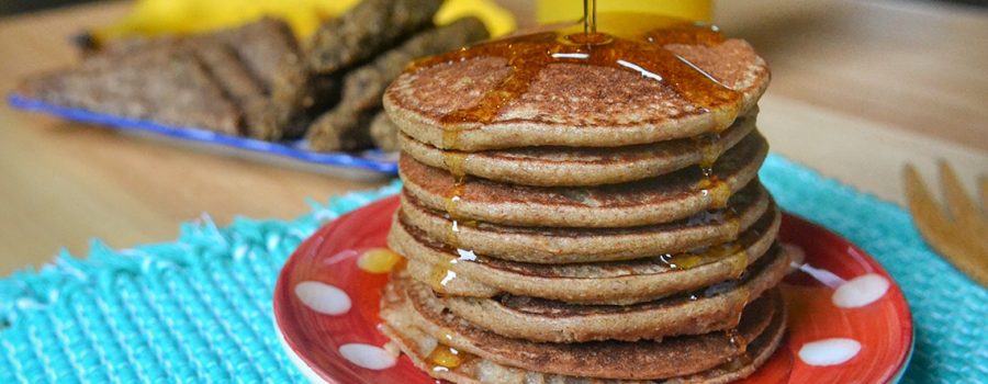 healthy vegan pancakes