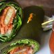 Healthy Raw Vegan Spinach Wraps