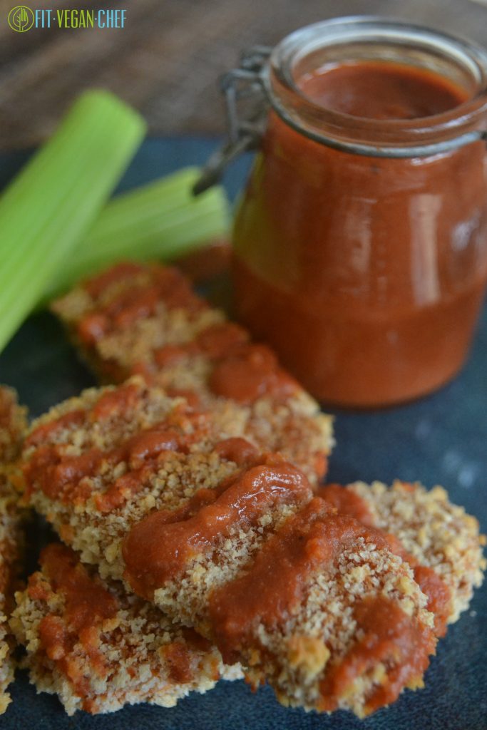 Healthy Vegan Buffalo Tempeh Fit Vegan Chef
