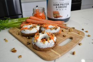 High-Protein Carrot Cake Donuts
