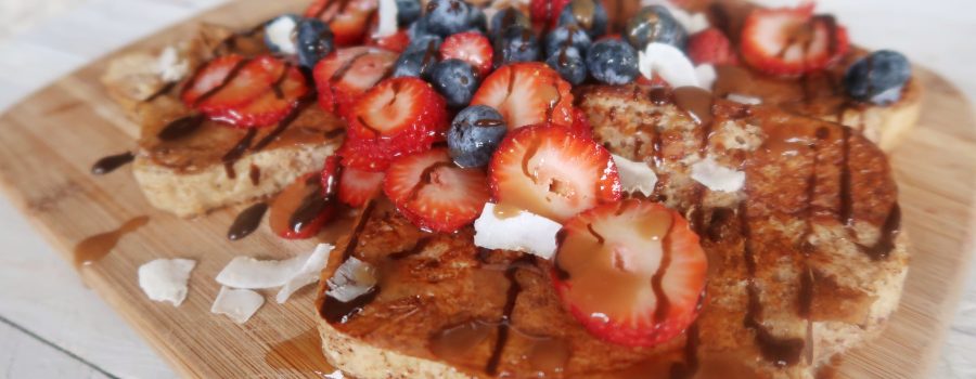 High-Protein Vegan French Toast