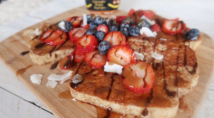 High-Protein Vegan French Toast